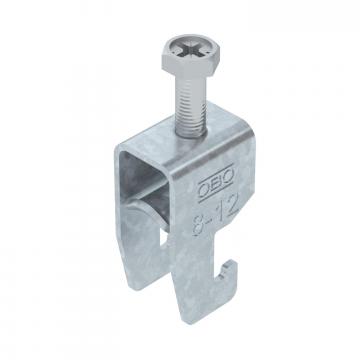 Bügelschelle 2056 U-Fuß, 1-fach, Metalldruckwanne, FT