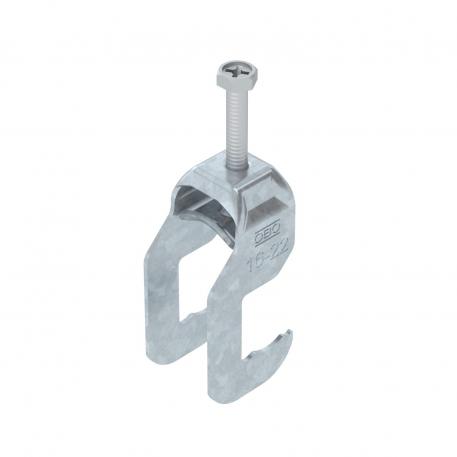 Bügelschelle 2056 RS-Fuß, 1-fach, Metalldruckwanne, FT 16 | 22 | 3