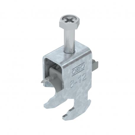 Bügelschelle 2056 H-Fuß, 1-fach, Kunststoffdruckwanne, FT 8 | 12 | 3