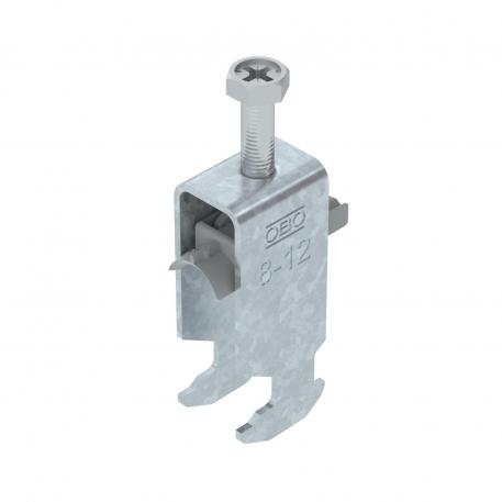 Bügelschelle 2056 H-Fuß, 2-fach, Kunststoffdruckwanne, FT 8 | 12 | 3