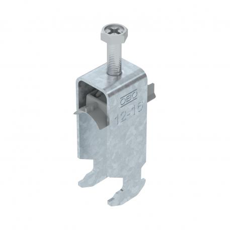 Bügelschelle 2056 H-Fuß, 2-fach, Kunststoffdruckwanne, FT 12 | 16 | 3