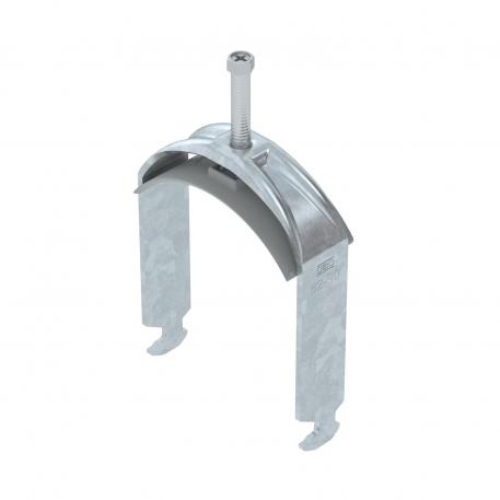 Bügelschelle 2056 H-Fuß, 1-fach, Kunststoffdruckwanne, FT 82 | 90 | 5