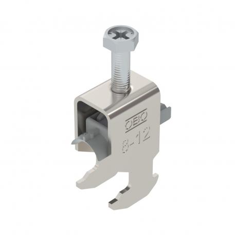 Bügelschelle 2056 H-Fuß, 1-fach, Kunststoffdruckwanne, A2 8 | 12 | 3