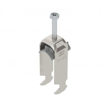 Bügelschelle 2056 H-Fuß, 2-fach, Kunststoffdruckwanne, A2 16 | 22 | 3