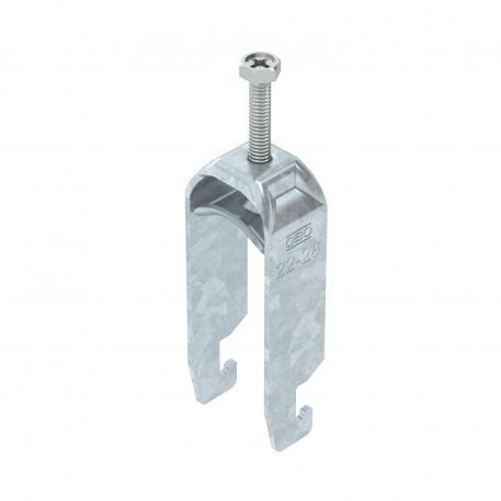 Kaarikiinnike 2056 U-jalka, 2-osainen, metallivanne, FT