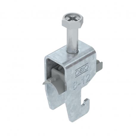 Bügelschelle 2056 U-Fuß, 1-fach, Kunststoffdruckwanne, FT 8 | 12 | 3