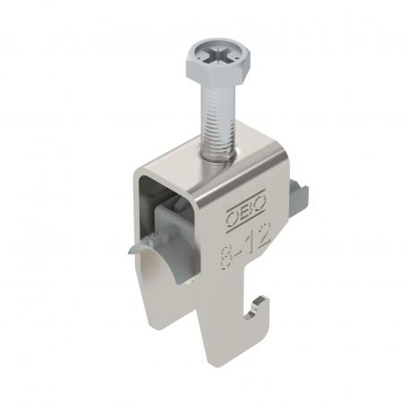 Bügelschelle 2056 U-Fuß, 1-fach, Kunststoffdruckwanne, A2 8 | 12 | 3