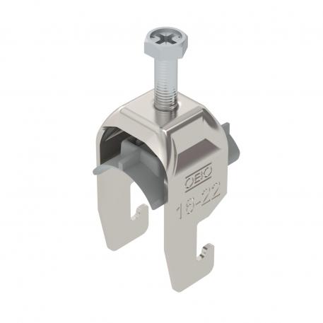 Bügelschelle 2056 U-Fuß, 1-fach, Kunststoffdruckwanne, A2 16 | 22 | 3