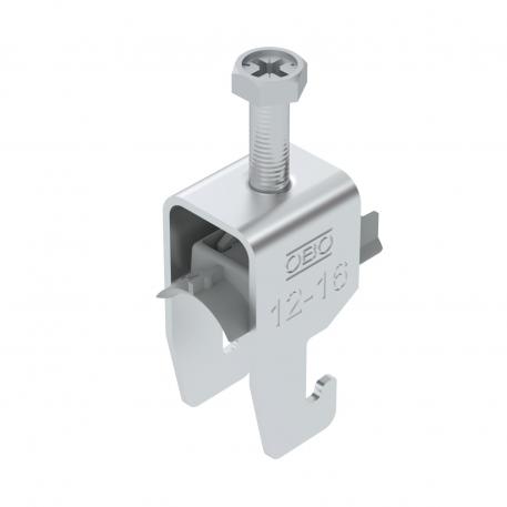 Bügelschelle 2056 U-Fuß, 1-fach, Kunststoffdruckwanne, Al 12 | 16 | 2