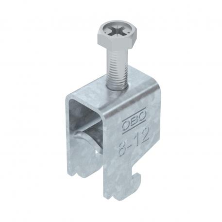 Bügelschelle 2056 N-Fuß, 1-fach, Metalldruckwanne, FT 8 | 12 | 3