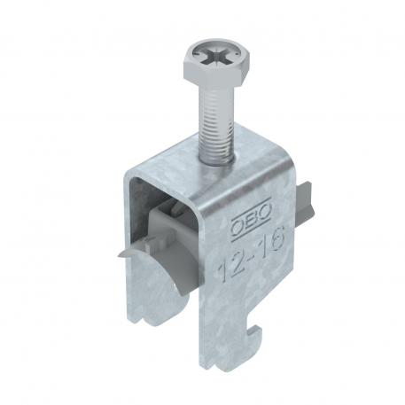 Bügelschelle 2056 N-Fuß, 1-fach, Kunststoffdruckwanne; FT 12 | 16 | 3