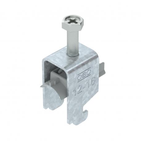 Bügelschelle 2056 N-Fuß, 2-fach, Kunststoffdruckwanne, FT 12 | 16 | 3