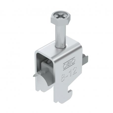 Bügelschelle 2056 N-Fuß, 1-fach, Kunststoffdruckwanne, Al 8 | 12 | 2