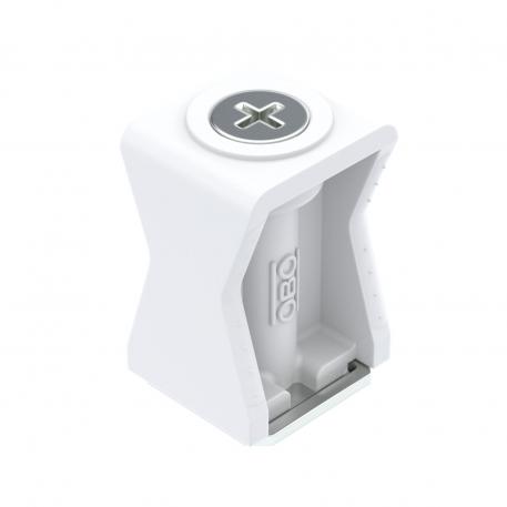 Rivikiinnike, musta 5 | 25 | M4 x 30 | puhtaanvalkoinen, RAL 9010