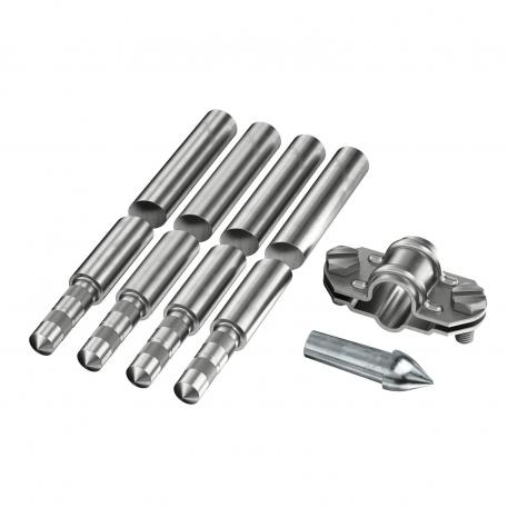 Earth rod set 16 mm DIN 18014, 5 m depth 5000 | 16 | 