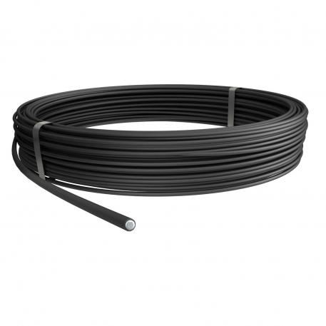 Pyöröjohdin terästä, sinkitty PVC-vaipalla