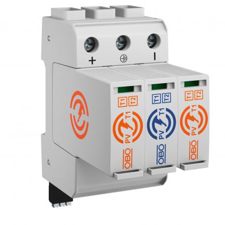 PV combination arrester 1,100 V with remote signalling

 muu | IP20
