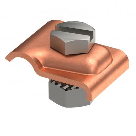 Yleiskäyttöinen pyöröjohdinkiinnike Rd 8-10 mm Cu