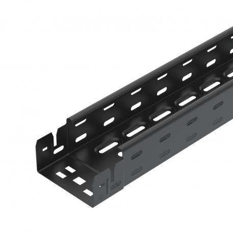Cable tray RKS-Magic® 60 FS black 3050 | 100 | 60 | 0,75 | ei | syvänmusta, RAL 9005 | teräs | PES135 - polyesteri