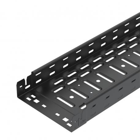 Cable tray RKS-Magic® 60 FS black 3050 | 200 | 60 | 0,75 | ei | syvänmusta, RAL 9005 | teräs | PES135 - polyesteri