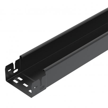 Cable tray MKS-Magic® 60, unperforated, black 3050 | 100 | 60 | 1 | ei | syvänmusta, RAL 9005 | teräs | PES135 - polyesteri