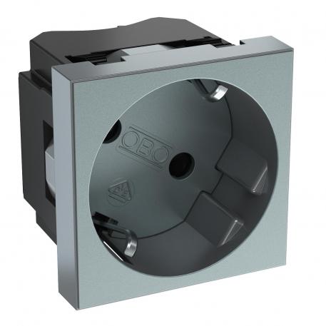 33° socket, protective contact, single 1 | Single 33° | alumiini, pulveripinnoitettu
