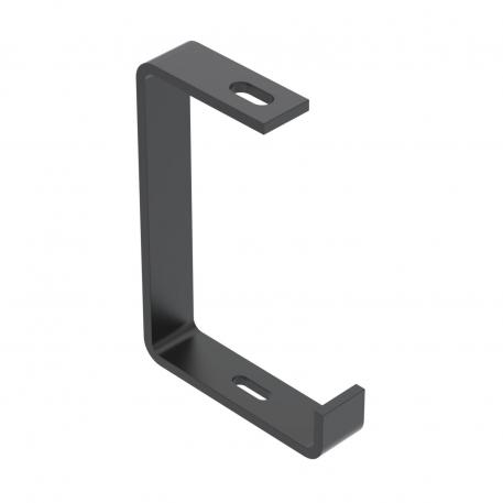 Suspension  bracket, black 127 | 180 | 0,6 |  | 100 | 11 | syvänmusta, RAL 9005
