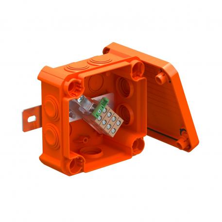 Palonkestävä jakorasia T60ED, kalvotiivisteillä, kiinnitys ulkopuolelta