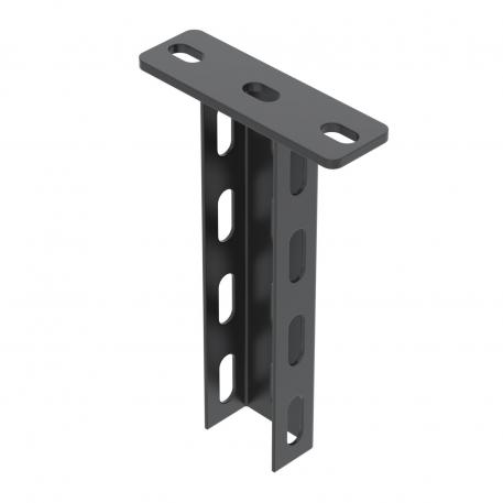 US 3 suspended  support FTK black 200 | syvänmusta, RAL 9005