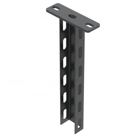 US 3 suspended  support FTK black 300 | syvänmusta, RAL 9005